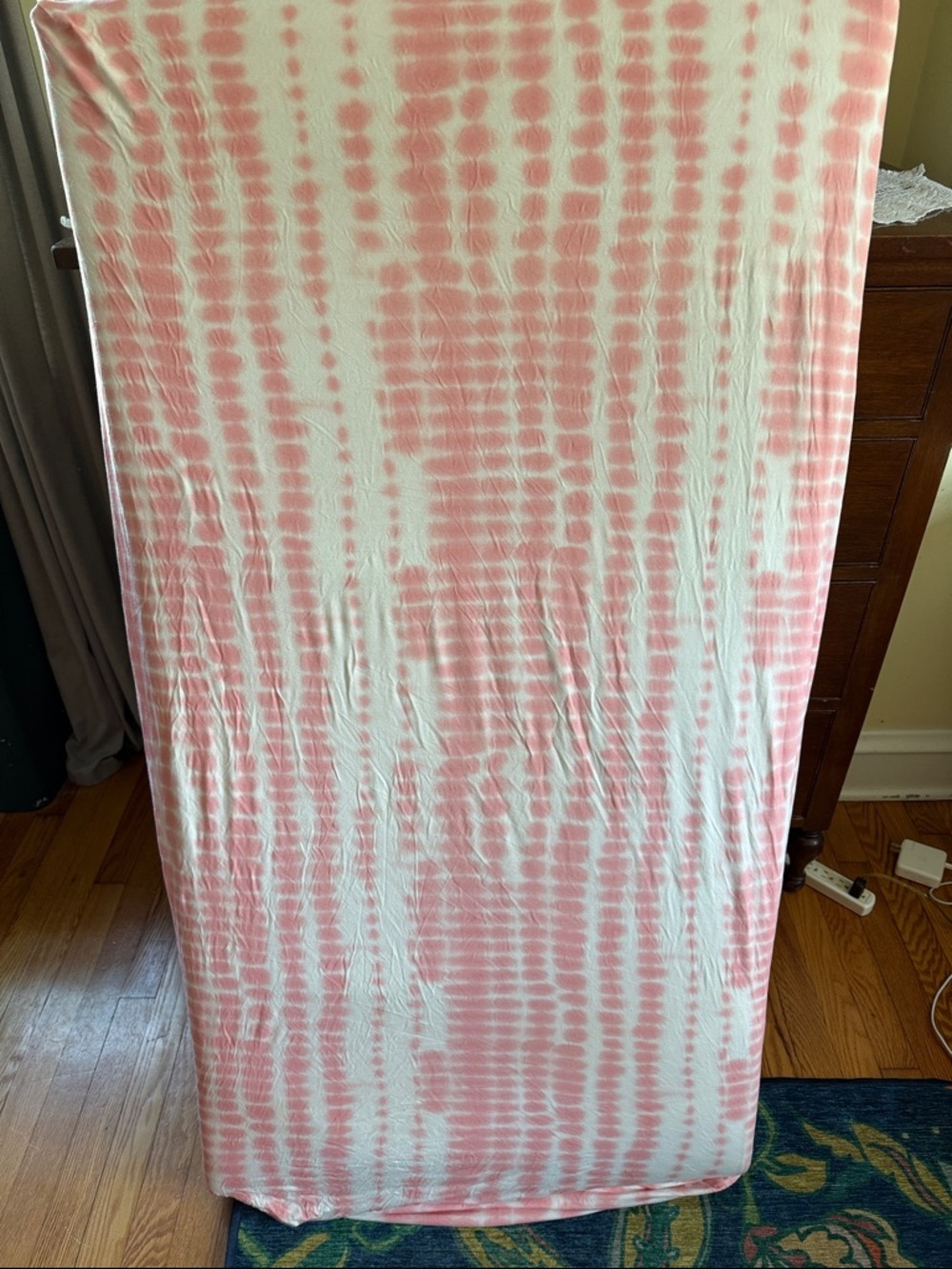 Kyte BABY crib sheet crepe riptide